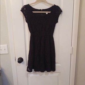 Black lace dress size XS